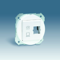 Лицевые панели SIMON 88 для 1 коннектора RJ-45 ATT. Лицевые панели SIMON 88 для 1 коннектора RJ-45 ATT.