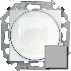 Светорегулятор поворотно-нажимной для ламп 1-10В, 230В (алюминий)