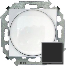 Светорегулятор поворотно-нажимной для ламп 1-10В, 230В (чёрный)