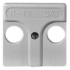Розетка TV/FM-SAT оконечная (Серый)