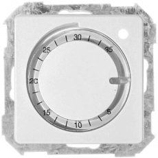 Термостат Simon 88 с внешним датчиком (белый)