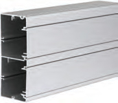Кабель-канал K45 160×55, с 2 секциями (алюминий) Кабель-канал K45 160×55, с 2 секциями (алюминий)