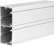 Кабель-канал K45 160×55, с 2 секциями (белый) Кабель-канал K45 160×55, с 2 секциями (белый)