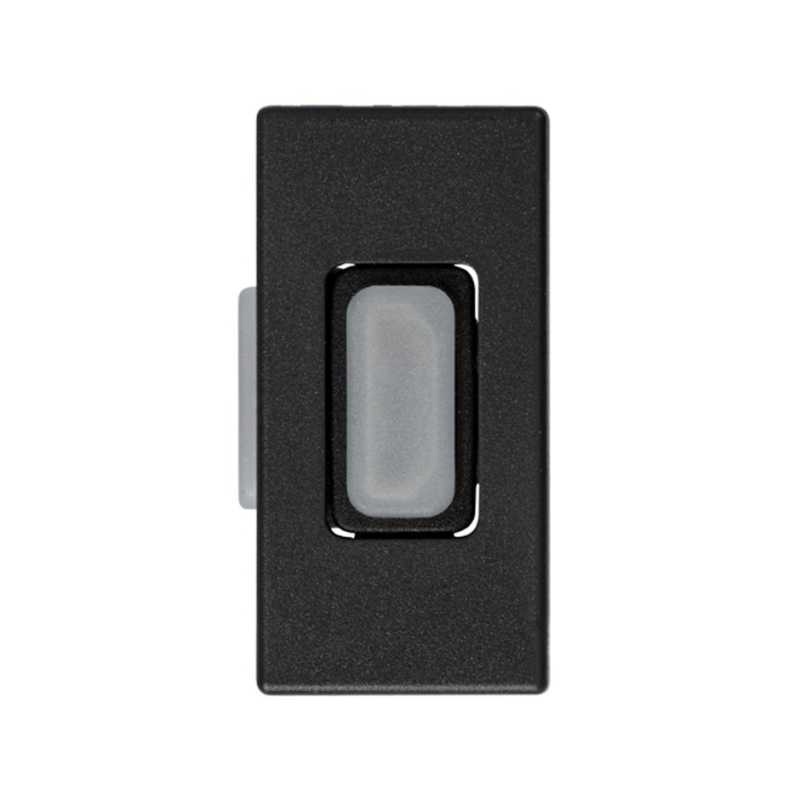 Разъём HDMI, узкий, (мама-мама), S27, графит Разъём HDMI, узкий, (мама-мама), S27, графит