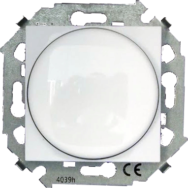 Светорегулятор поворотно-нажимной для регулируемых ламп 1-10В, 230В (белый)